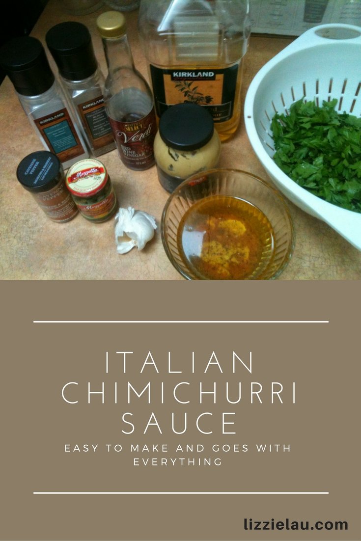 Italian Chimichurri Sauce Recipe