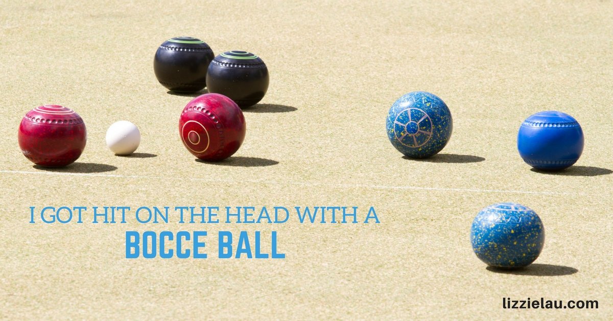 I Got Hit On The Head With A Bocce Ball - Brain Injury Awareness
