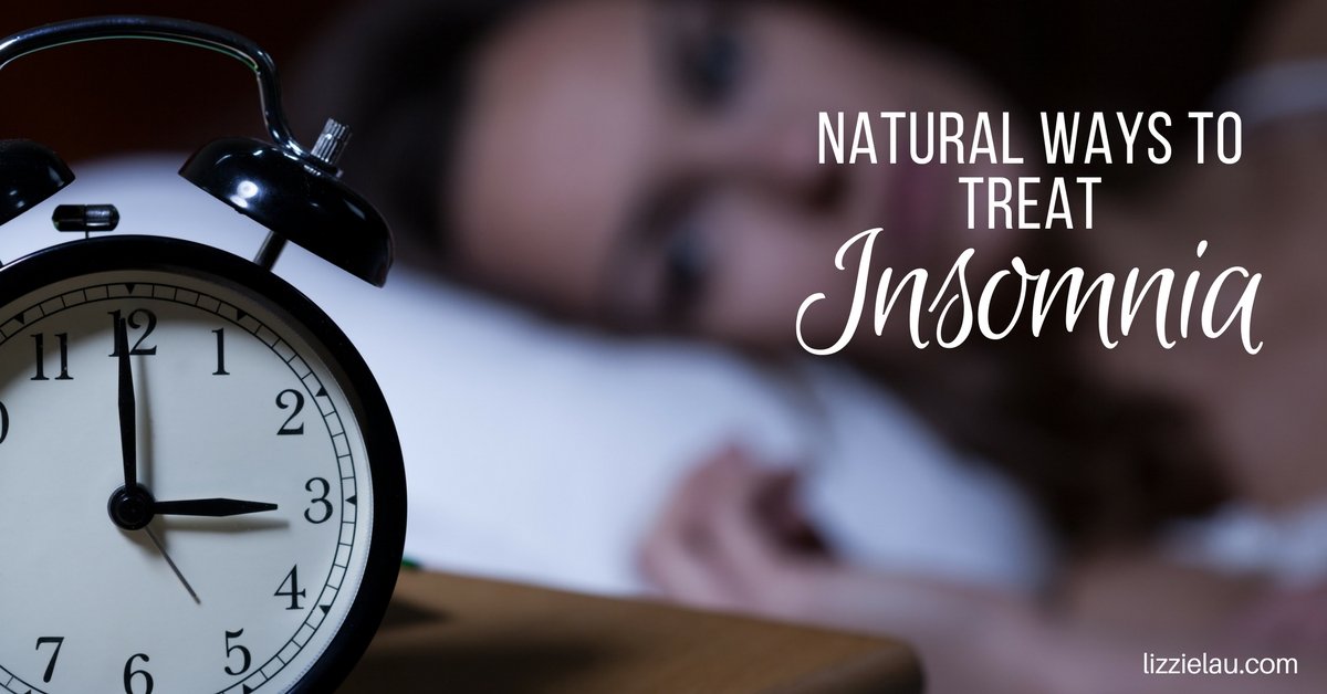 Natural ways to treat insomnia.