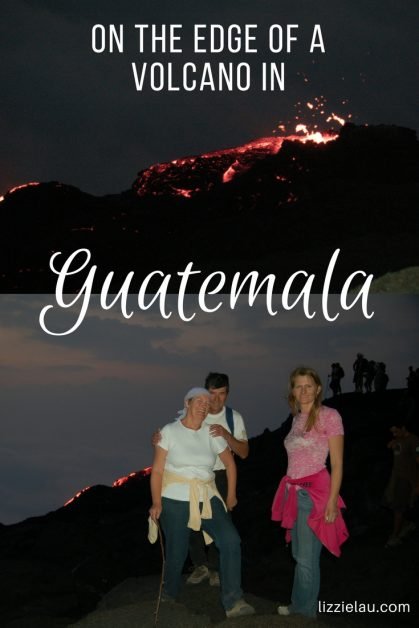 On the edge of a volcano in Guatemala - Pacaya