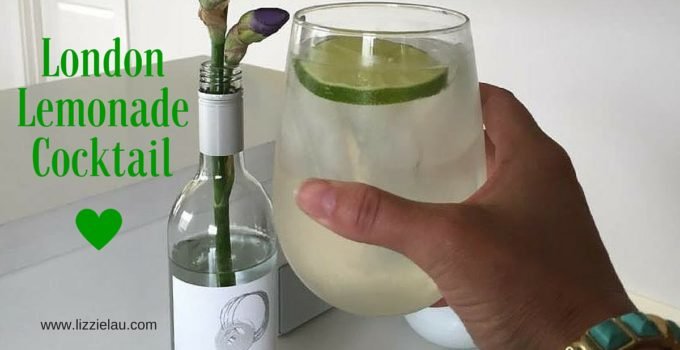 London Lemonade Cocktail - a summery gin drink