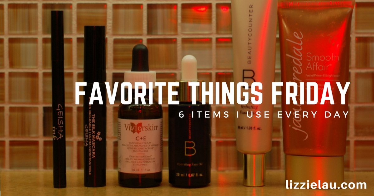 My routine is pretty simple. I have a few favorite skincare and makeup products, and I rely on these 6 things to keep my skin hydrated and even looking.