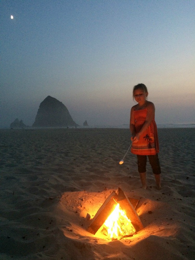 Cannon Beach Campfire