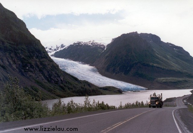 Riding the Stewart Alaska Highway