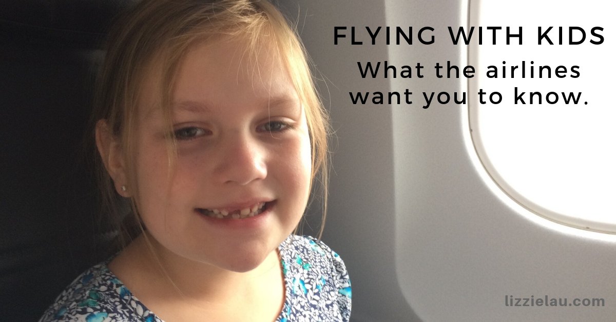 Flying With Kids - What the airlines want you to know