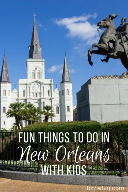 The city is full of history, culture, fantastic food and entertainment so don't hesitate to visit New Orleans with kids. #OneTimeInNOLA #NewOrleans #USA