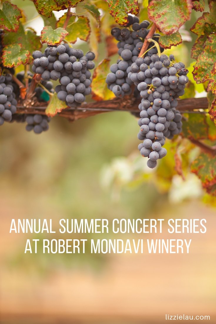 Summer Concert Series at Robert Mondavi Winery #VisitNapaValley