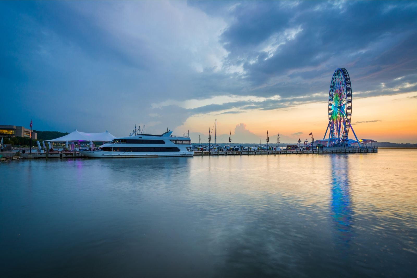 The Capital Wheel in National Harbor Maryland
