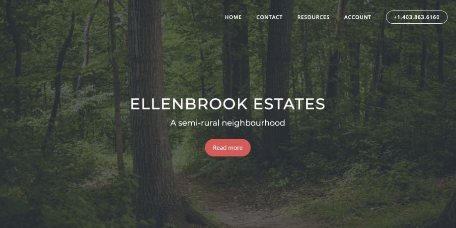 Ellenbrook Estates Home Page
