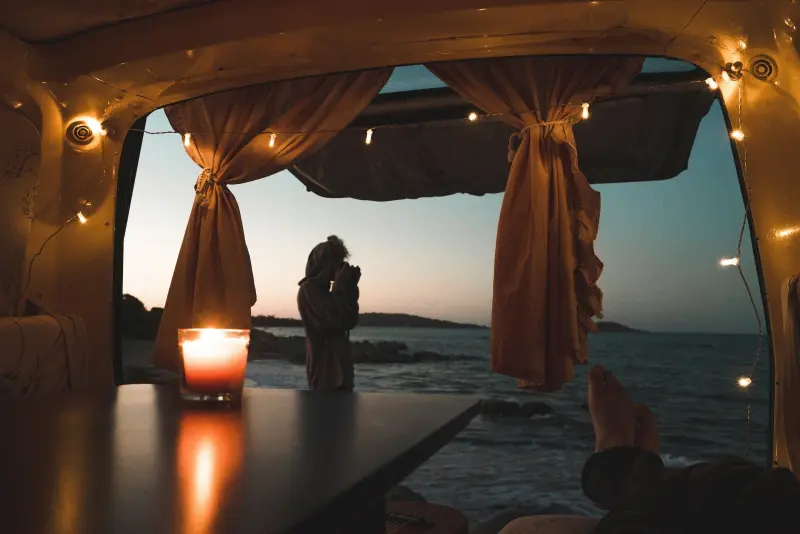RV Life at the beach