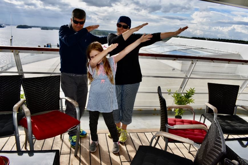 multigenerational family travel cruise to Helsinki