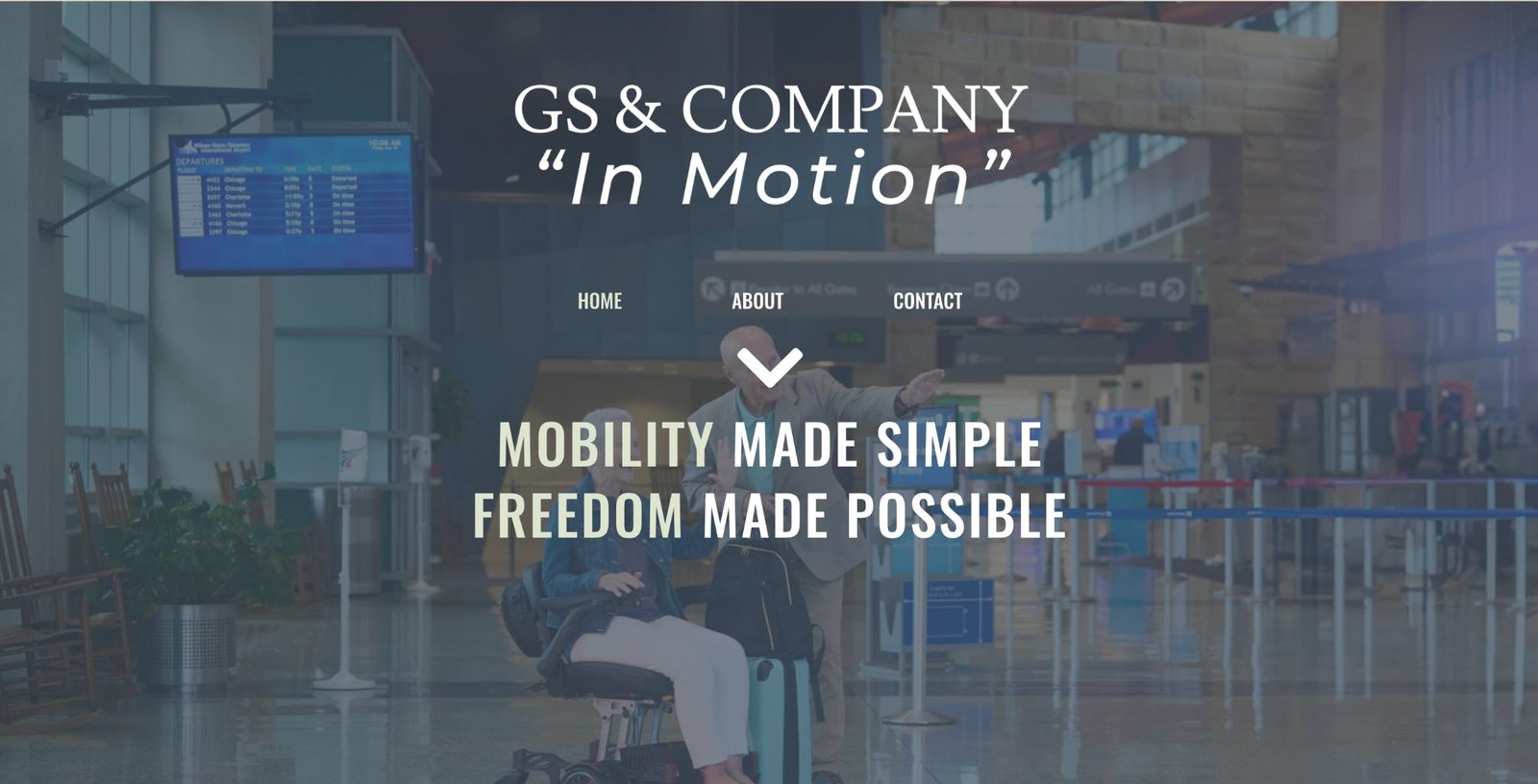 GSCO In Motion home page