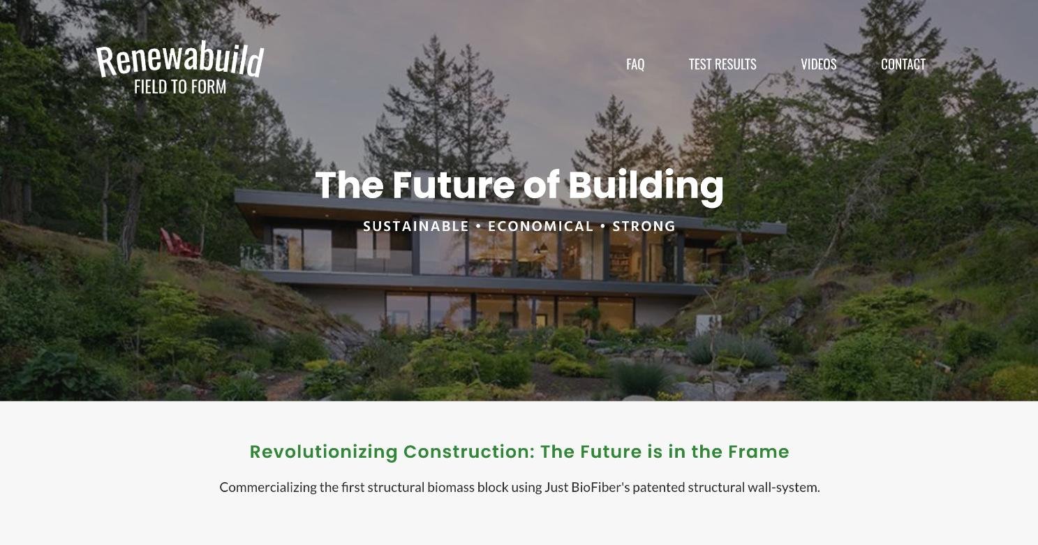 Renewabuild home page